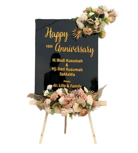 Papan Bunga Akrilik Tamankuncaran