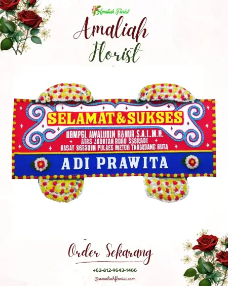 Papan Bunga Ucapan Selamat Tamankuncaran
