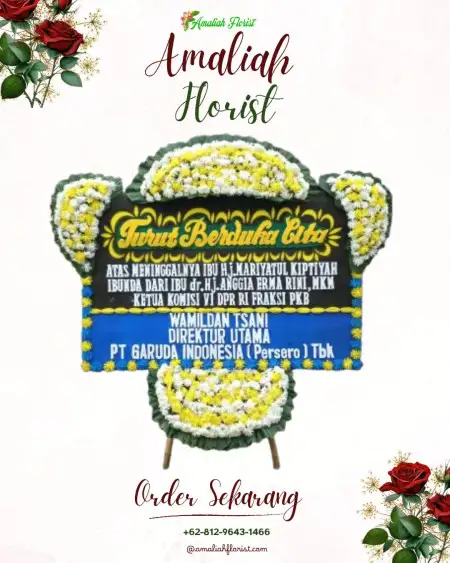 Papan Bunga Duka Tamankuncaran